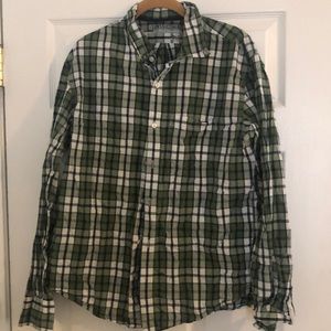 Old Navy plaid long sleeve shirt